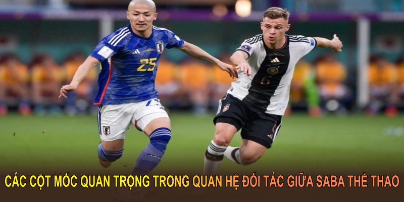 Các cột mốc quan trọng trong quan hệ đối tác giữa Saba thể thao và nhà cái QQ88